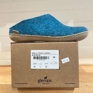 Glerups Petrol Lester Slippers
